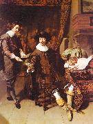 Constantijn Huygens and his Clerk